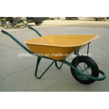 Wheel Barrow Wb6400 (roda sólida de 14 &quot;X3&quot;) Modelo França